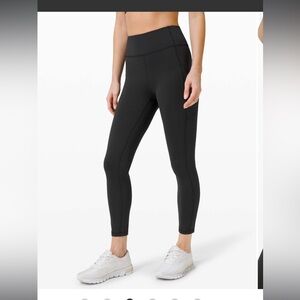 Lululemon Invigorate High-Rise Tight 25" Black Size 18
